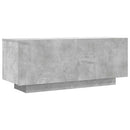 tv-bord 100x35x40 cm konstrueret træ betongrå