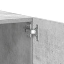tv-bord 100x35x40 cm konstrueret træ betongrå