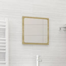 badeværelsesspejl 40x1,5x37 cm spånplade sonoma-eg