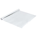 selvklæbende folie til møbler 500x90 cm PVC sølvfarvet højglans