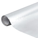 selvklæbende folie til møbler 500x90 cm PVC sølvfarvet højglans