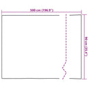 selvklæbende folie til møbler 500x90 cm PVC gylden højglans