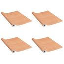 selvklæbende møbelfolie 2 stk. 500x90 cm PVC japansk egetræ