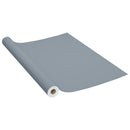 selvklæbende møbelfolie 2 stk. 500x90 cm PVC grå