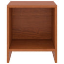 sengeborde 2 stk. 35x30x40 cm massivt fyrretræ honningbrun