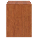 sengeborde 2 stk. 35x30x40 cm massivt fyrretræ honningbrun