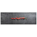 vaskbar køkkenmåtte 60x300 cm chili