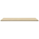 boghylder 4 stk. 60x30x1,5 cm konstrueret træ sonoma-eg