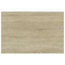 boghylder 8 stk. 60x40x1,5 cm konstrueret træ sonoma-eg