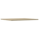 boghylder 8 stk. 60x50x1,5 cm spånplade sonoma-eg