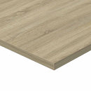 boghylder 8 stk. 60x50x1,5 cm spånplade sonoma-eg