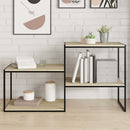 boghylder 8 stk. 60x50x1,5 cm spånplade sonoma-eg
