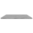 boghylder 4 stk. 100x50x1,5 cm konstrueret træ betongrå
