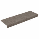 trappemåtter selvklæbende 15 stk. 65x21x4 cm beige rektangulær kant