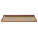 trappemåtter 15 stk. 65x21x4 cm bordeaux rektangulær kant