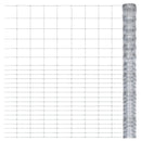 havehegn 50x1,6 m galvaniseret stål sølvfarvet