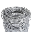 havehegn 50x1,6 m galvaniseret stål sølvfarvet