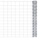 havehegn 50x1,25 m galvaniseret stål sølvfarvet
