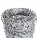 havehegn 50x1,25 m galvaniseret stål sølvfarvet