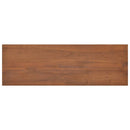 tv-skab 90x30x40 cm massivt teaktræ