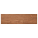 tv-skab 110x30x40 cm massivt teaktræ