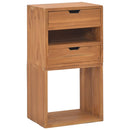 opbevaringsskab 40x30x76 cm massivt teaktræ