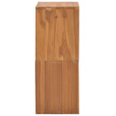 opbevaringsskab 40x30x76 cm massivt teaktræ