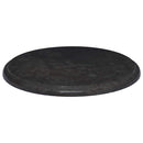 bordplade Ø40x2,5 cm marmor sort