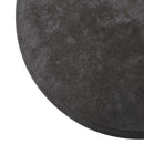 bordplade Ø40x2,5 cm marmor sort
