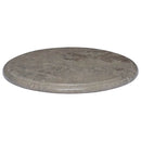 bordplade Ø40x2,5 cm marmor grå