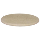 bordplade Ø50x2,5 cm marmor cremefarvet