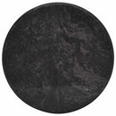 bordplade Ø50x2,5 cm marmor sort