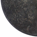 bordplade Ø50x2,5 cm marmor sort