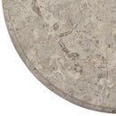 bordplade Ø50x2,5 cm marmor grå