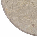 bordplade Ø60x2,5 cm marmor grå
