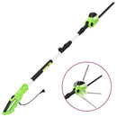 2-i-1 kædesav/hækkeklipper med teleskopstang 25/41 cm 710/550 W
