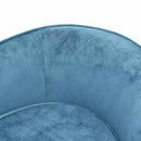 hundesofa 69x49x40 cm plys turkis