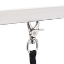 vaske-/trimmebord til hund justerbart m. 2 løkker og kurv
