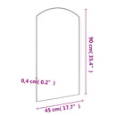 spejl 90x45 cm glas