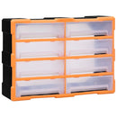 skuffereol med 8 store skuffer 52x16x37 cm