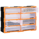 skuffereol med 8 store skuffer 52x16x37 cm