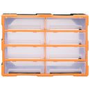 skuffereol med 8 store skuffer 52x16x37 cm