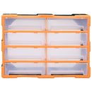 skuffereol med 8 store skuffer 52x16x37 cm