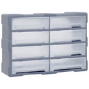 skuffereol med 8 store skuffer 52x16x37 cm