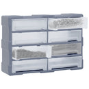 skuffereol med 8 store skuffer 52x16x37 cm