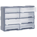 skuffereol med 8 store skuffer 52x16x37 cm