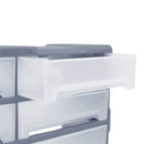 skuffereol med 8 store skuffer 52x16x37 cm
