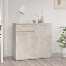 skænk 80x36x75 cm konstrueret træ betongrå