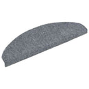 trappemåtter selvklæbende 10 stk. 65x21x4 cm lysegrå halvrunde store