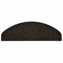 trappemåtter selvklæbende 5 stk. 65x21x4 cm mørkebrune halvrund store